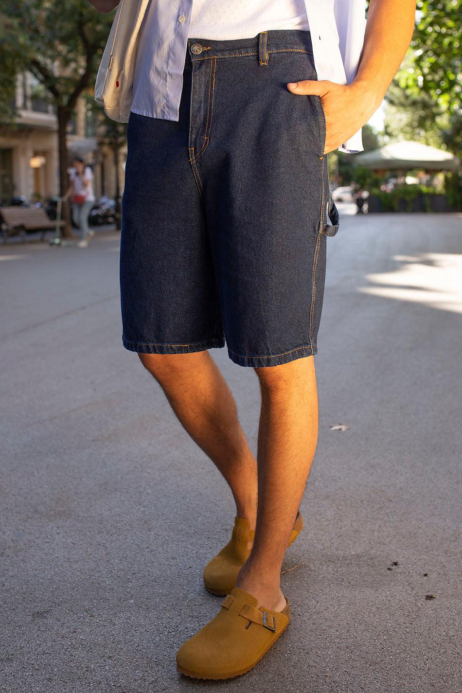 kaotiko Bermuda Carpenter Denim Envío internacional gratuito