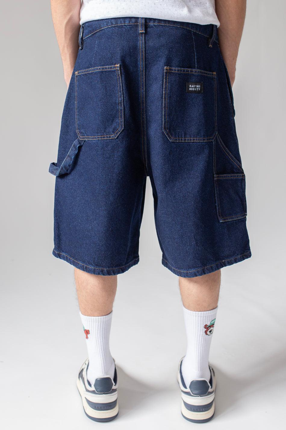 kaotiko Bermuda Carpenter Denim Envío internacional gratuito