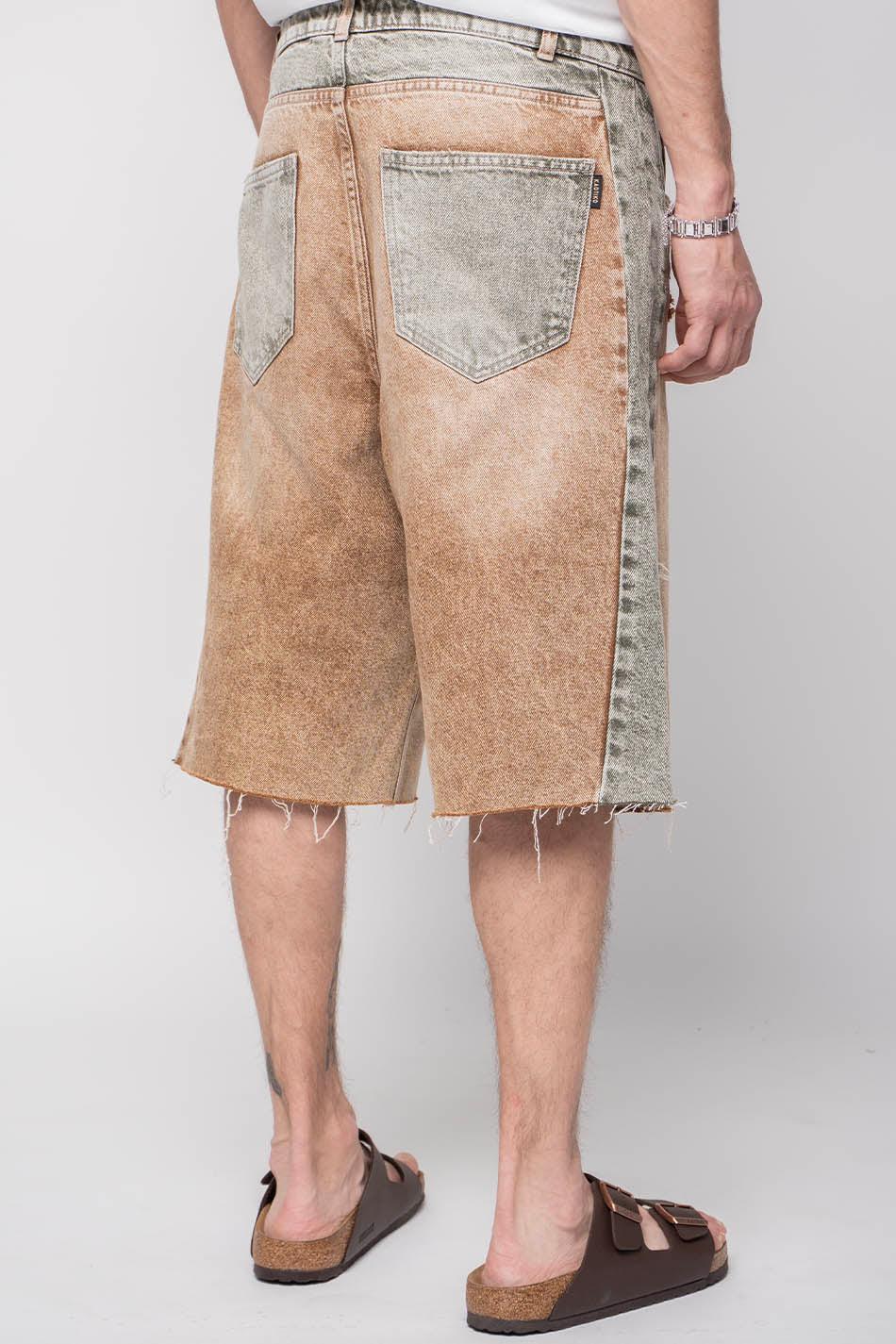 kaotiko Bermuda Tusa Washed Army/ Brown Descuentos del mes