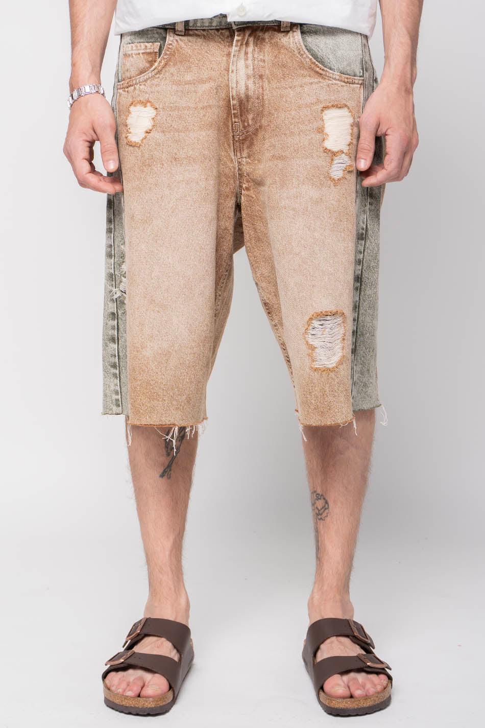 kaotiko Bermuda Tusa Washed Army/ Brown Descuentos del mes