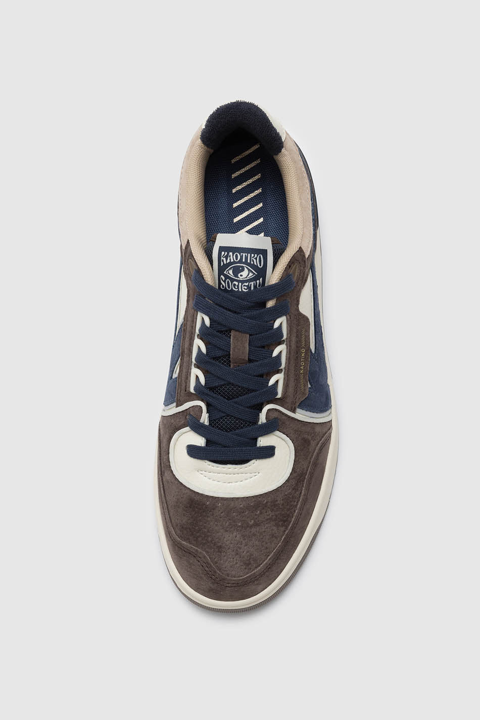 kaotiko Zapatillas Kaotiko Boston Piping Suede Navy Rebajas de fábrica