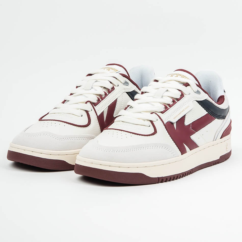 kaotiko Zapatillas Kaotiko Boston Piping Off White / Burgundy Liquidación
