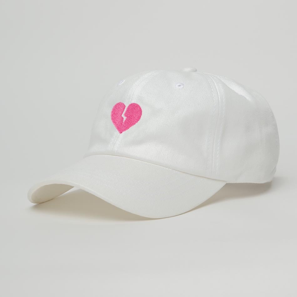 kaotiko Gorra Broken Heart White Liquidación