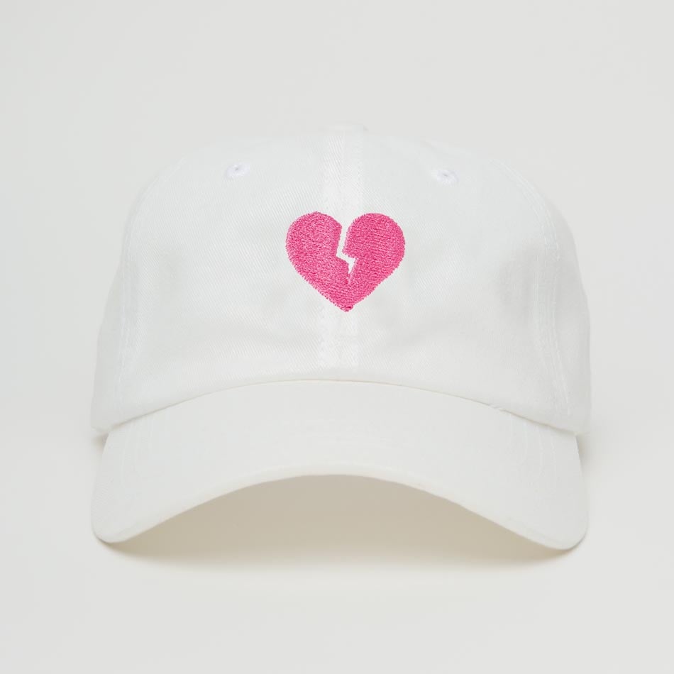 kaotiko Gorra Broken Heart White Liquidación