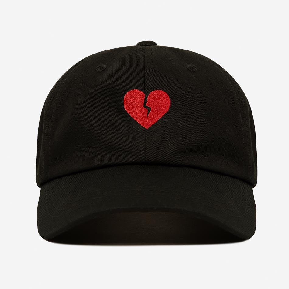 kaotiko Gorra Broken Heart Black Envío internacional gratuito