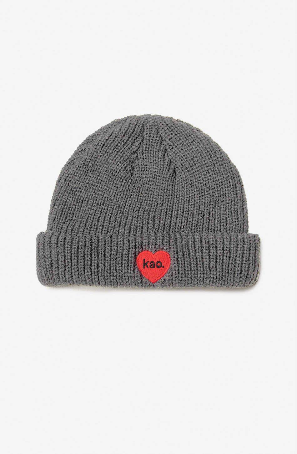 kaotiko Gorro Heart Red Kao Grey Ahorra y exporta