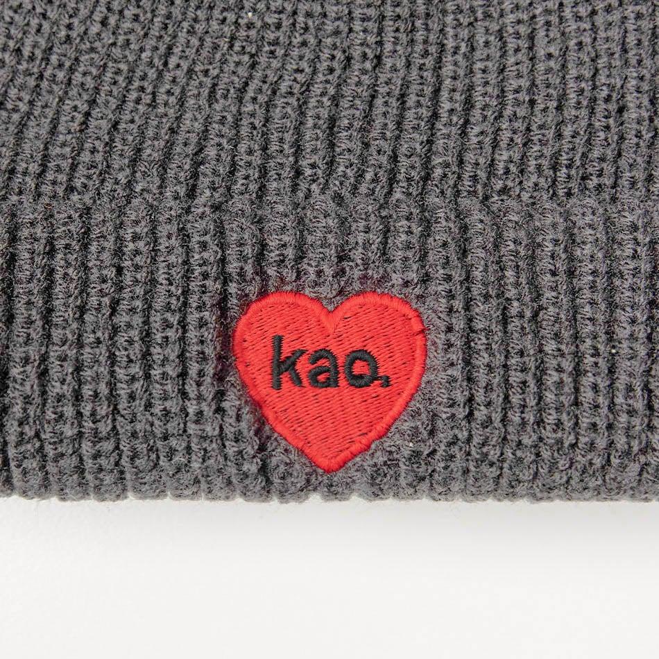 kaotiko Gorro Heart Red Kao Grey Ahorra y exporta