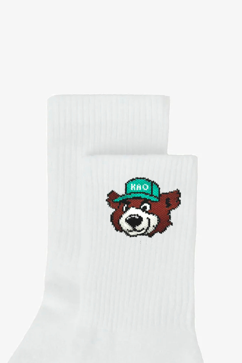kaotiko Calcetines Bear White Libre de impuestos