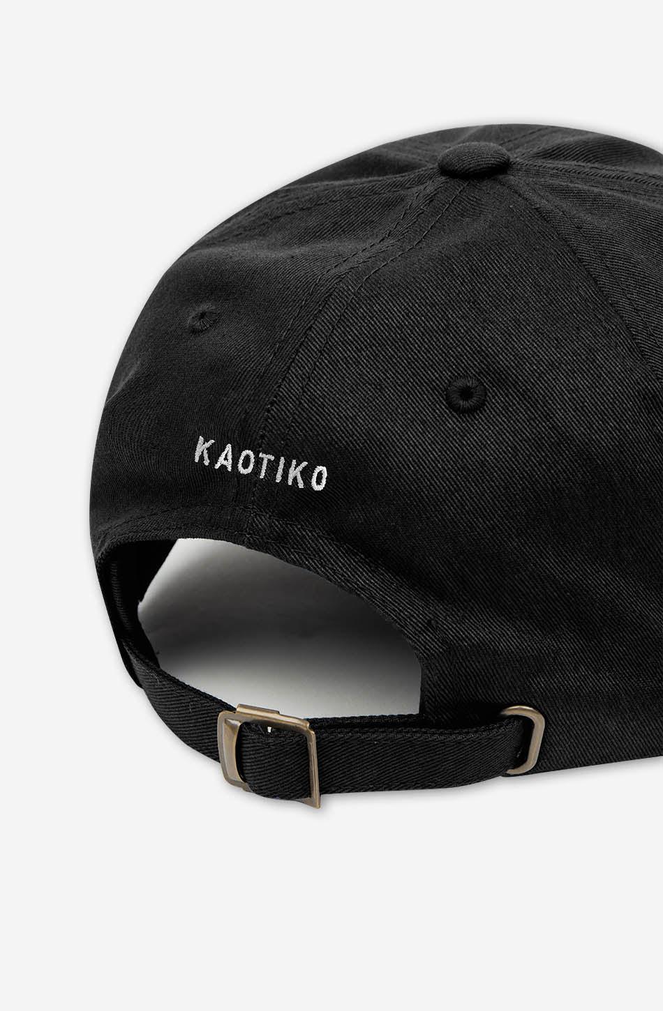 kaotiko Gorra Apple Black Grandes ahorros