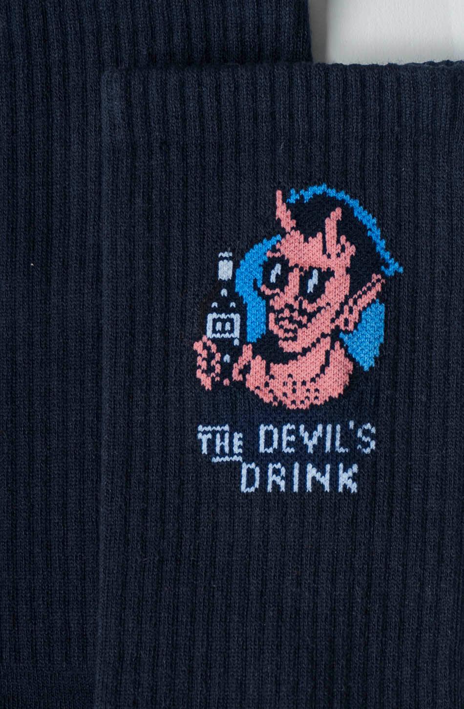 kaotiko Calcetines Devil Drinks Navy Ofertas