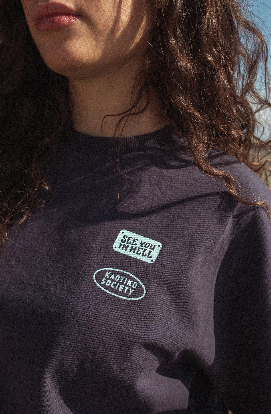 kaotiko Camiseta Pinball Navy Envío internacional gratuito