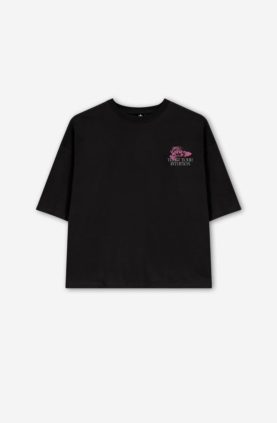 kaotiko Camiseta Eye Trust Your Intuition Black Ofertas especiales
