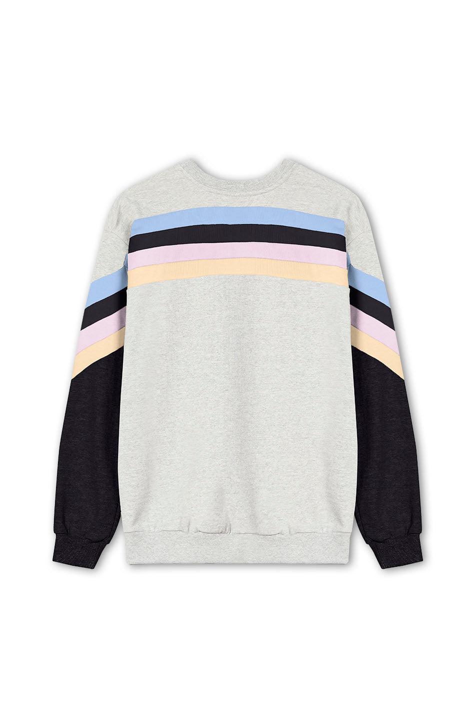 kaotiko Sudadera Walker Gray/ Black/ Niagara Liquidación