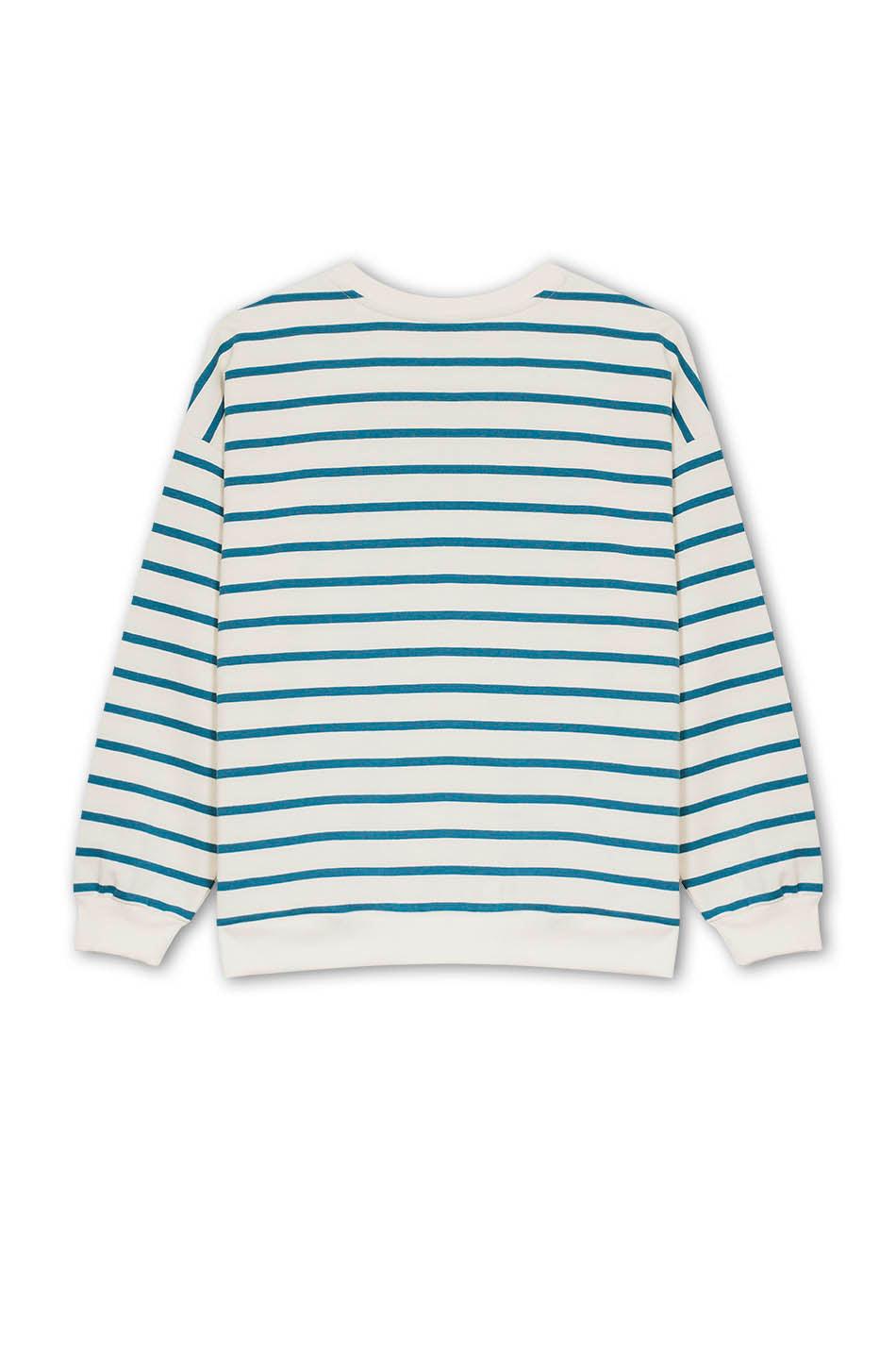 kaotiko Sudadera Stripes Blue/ Ivory Últimos 3 días