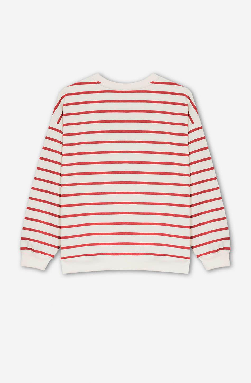 kaotiko Sudadera Stripes Red / Ivory COMPRAR AHORA
