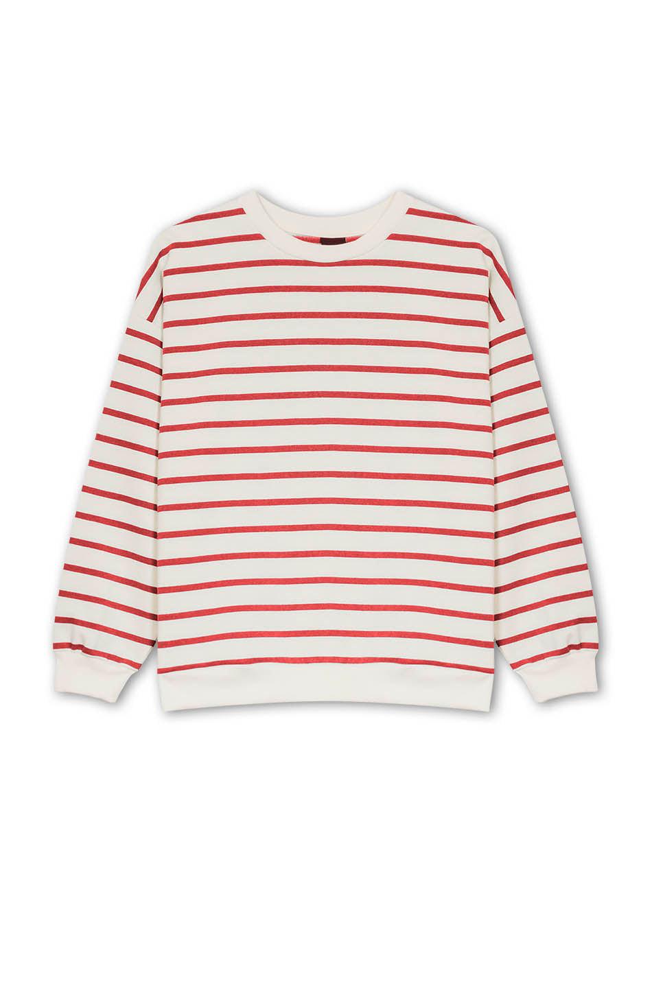 kaotiko Sudadera Stripes Red / Ivory COMPRAR AHORA