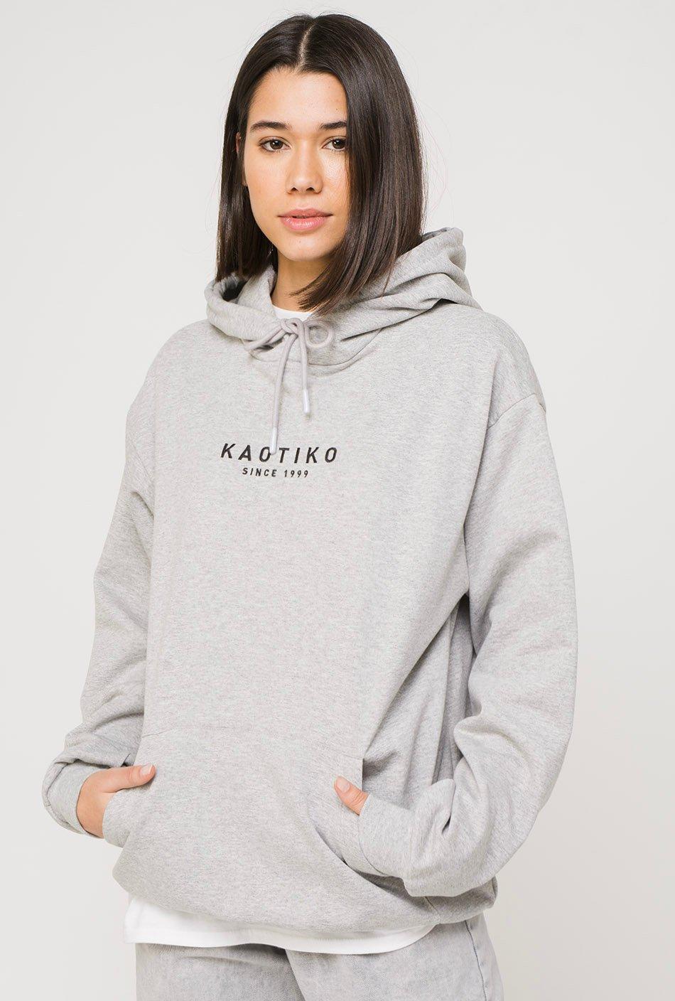 kaotiko Sudadera Vancouver Gris Vigoré Tienda de fábrica
