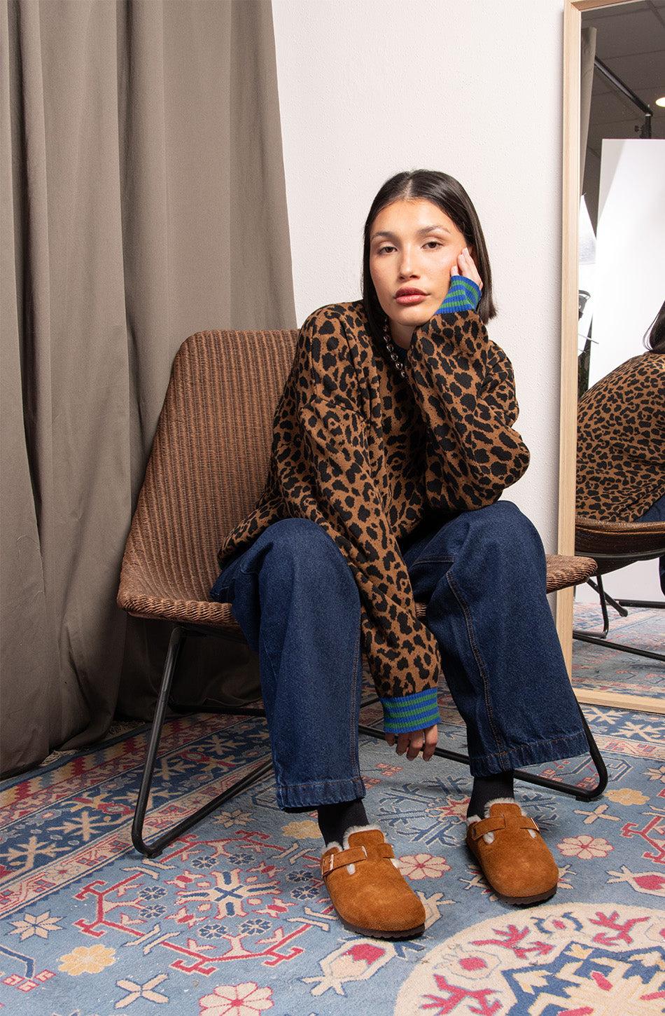 kaotiko Jersey Burning Rebellion Leopard Ofertas de temporada