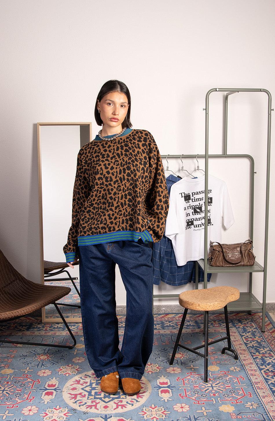 kaotiko Jersey Burning Rebellion Leopard Ofertas de temporada
