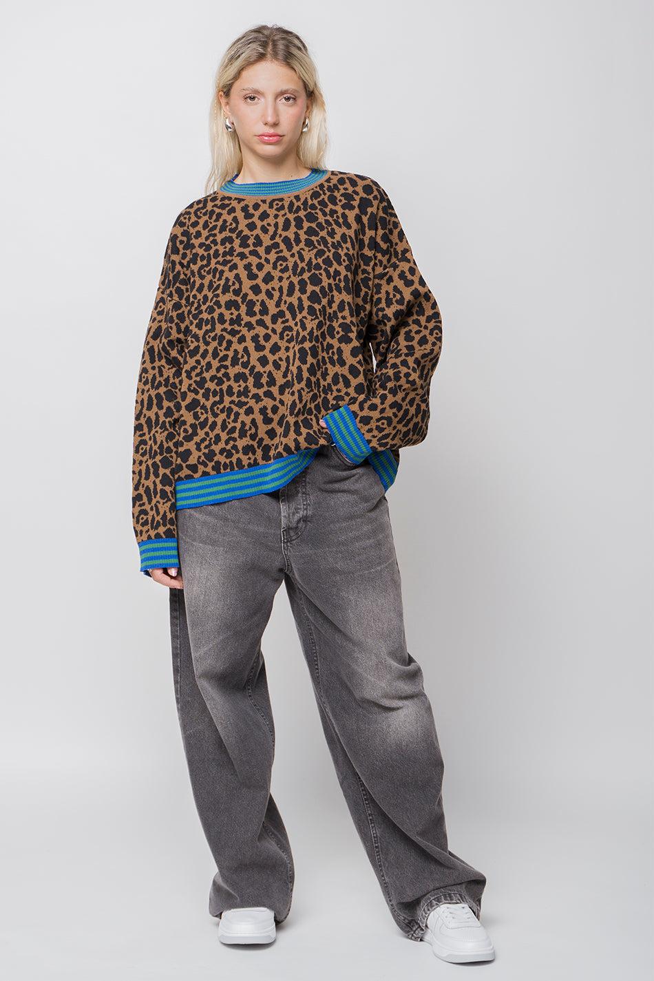 kaotiko Jersey Burning Rebellion Leopard Ofertas de temporada