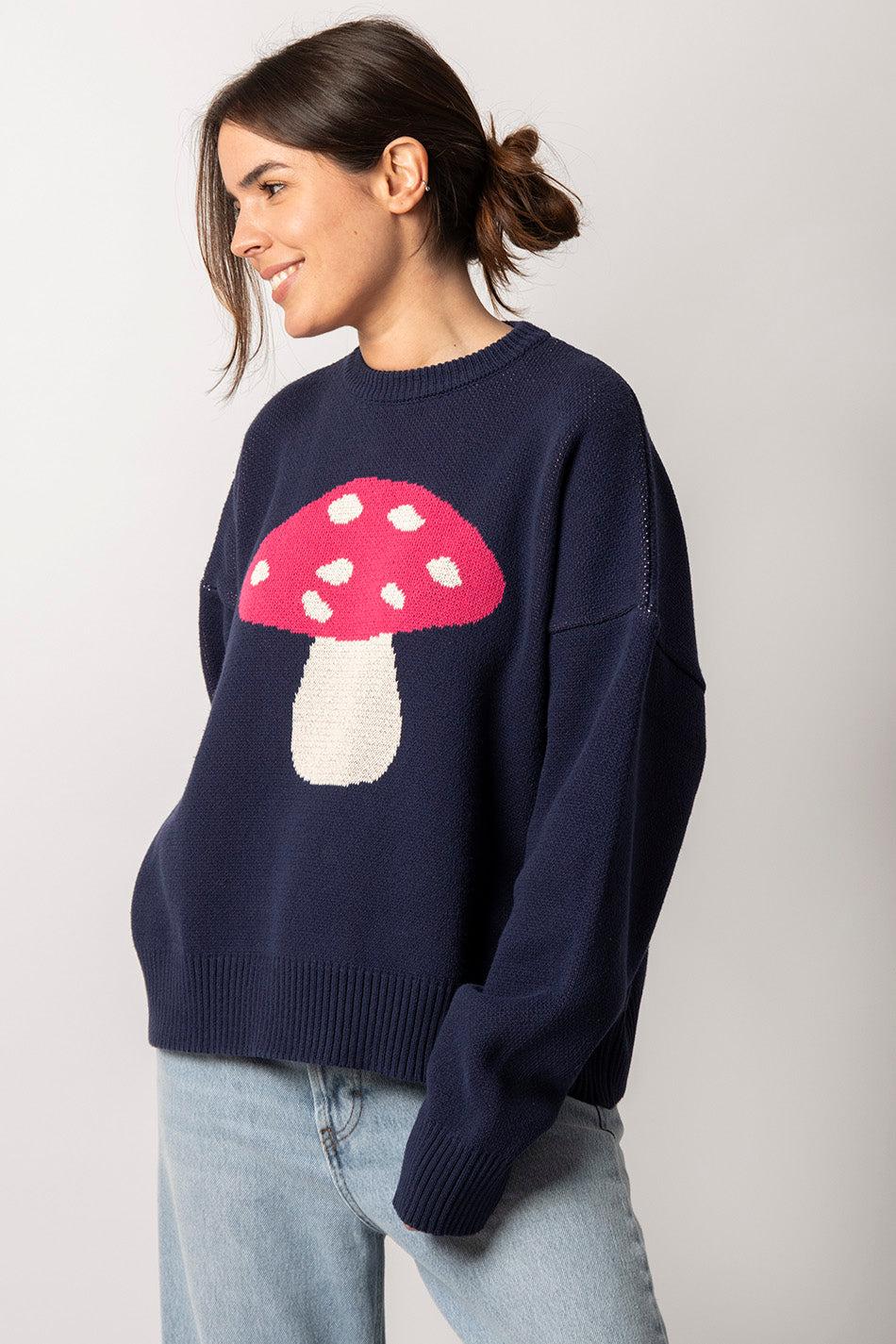 kaotiko Jersey Mushroom Navy Grandes ahorros