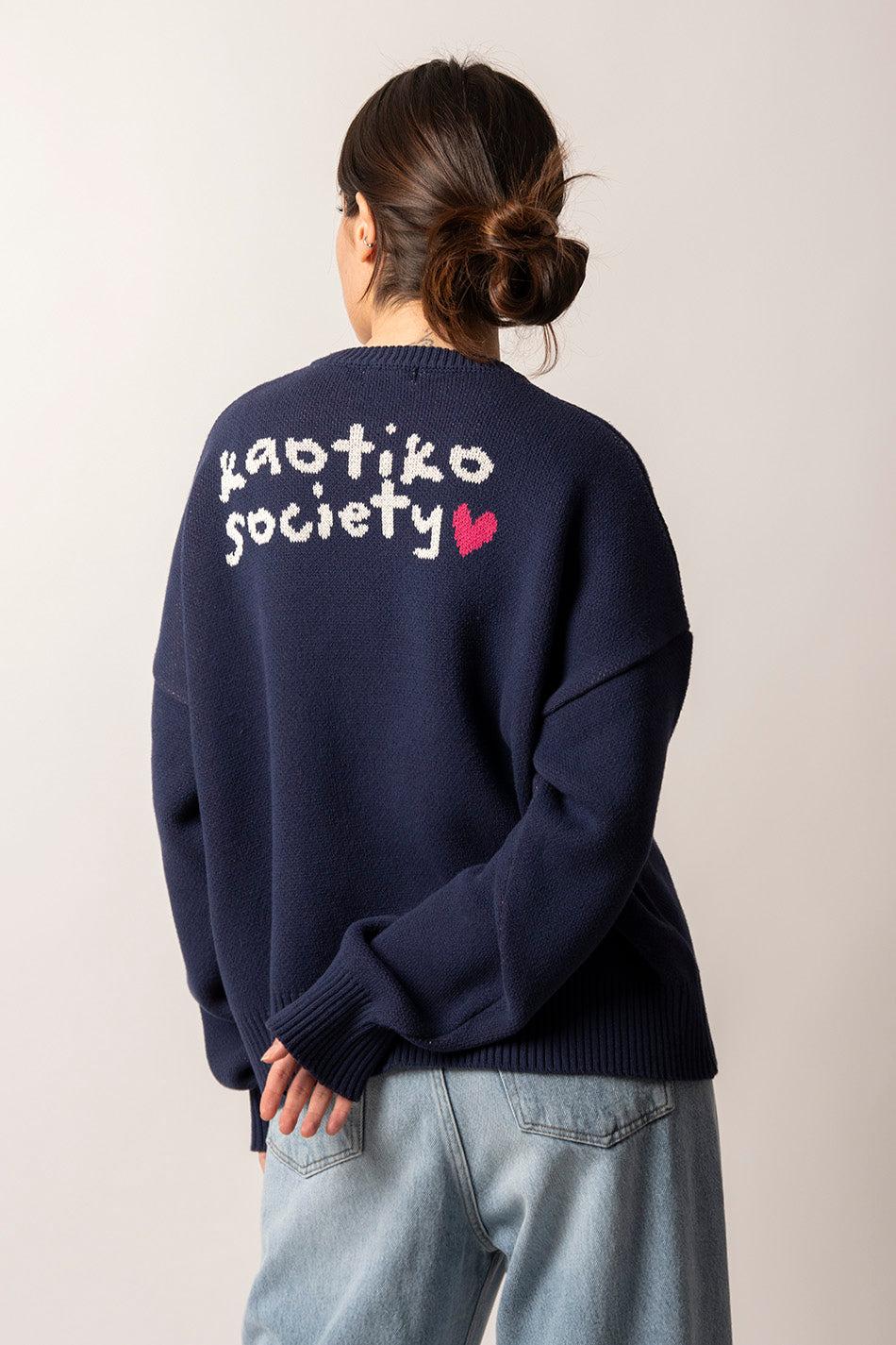 kaotiko Jersey Mushroom Navy Grandes ahorros