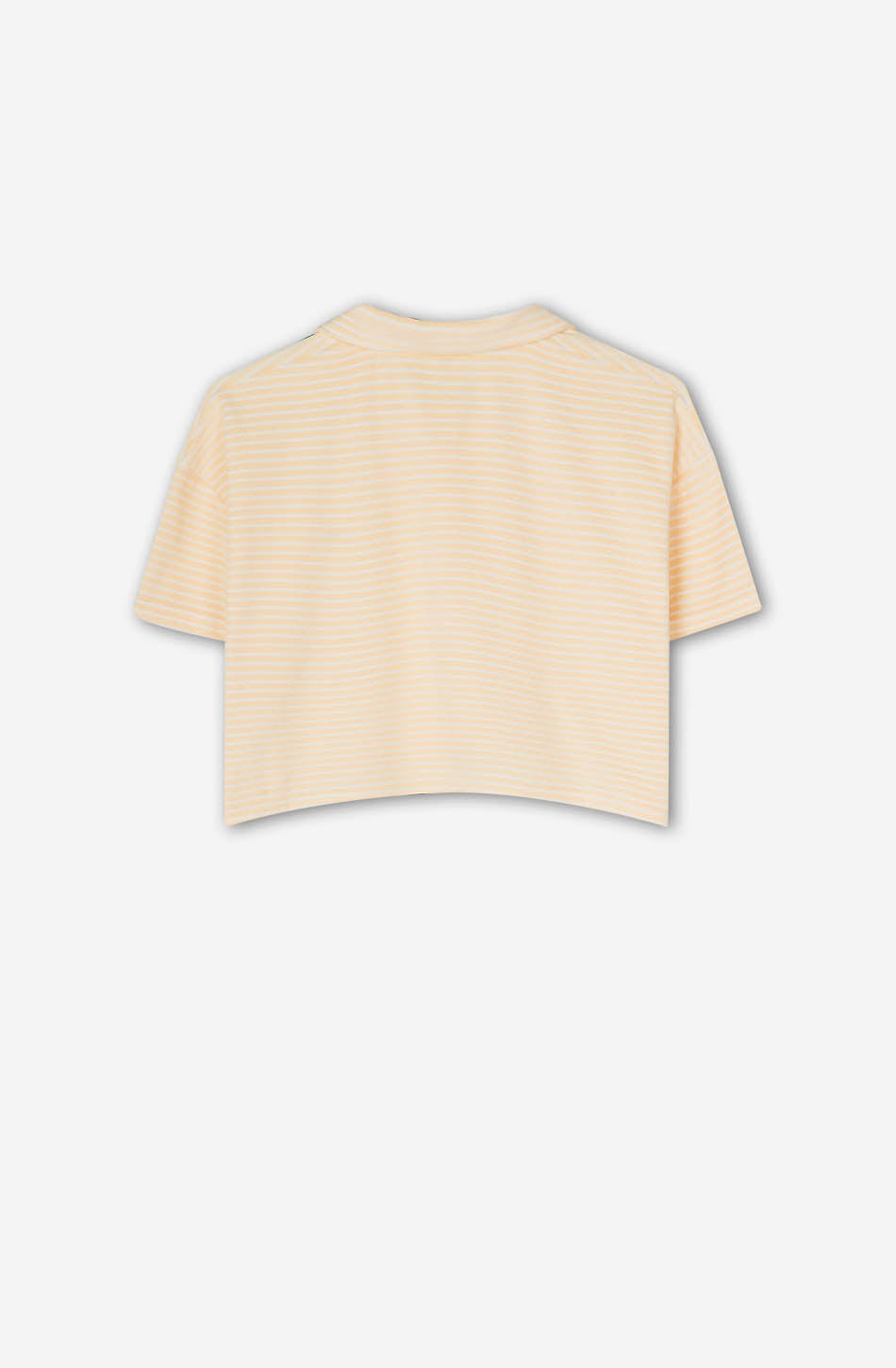 kaotiko Polo Towell Stripe Yellow / White Rebajas