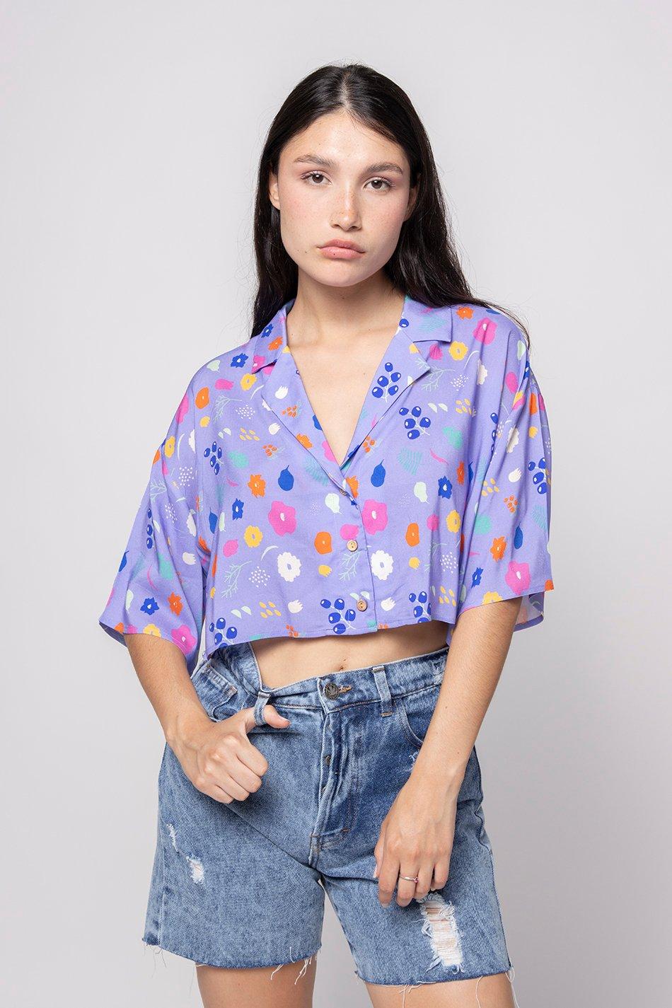 kaotiko Camisa Wild Flowers Ofertas