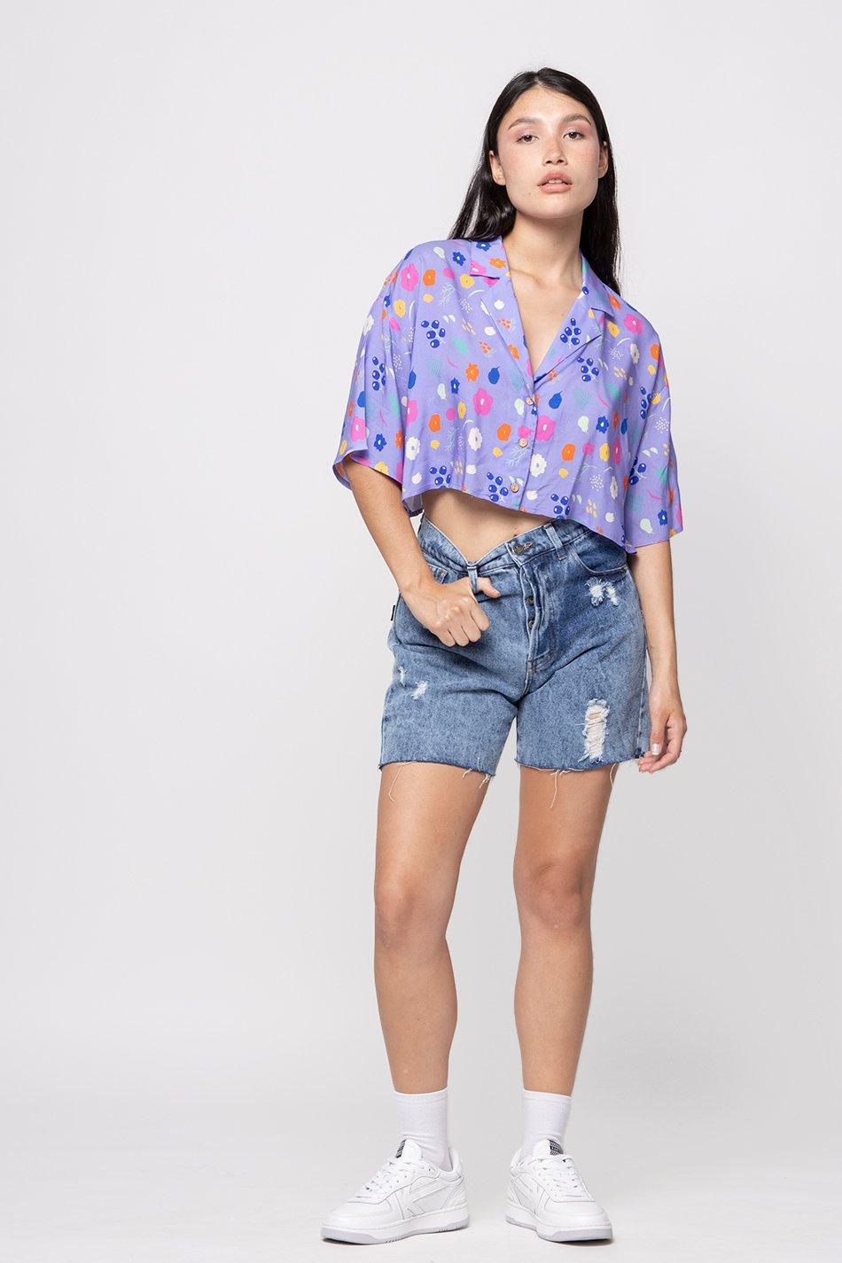 kaotiko Camisa Wild Flowers Ofertas