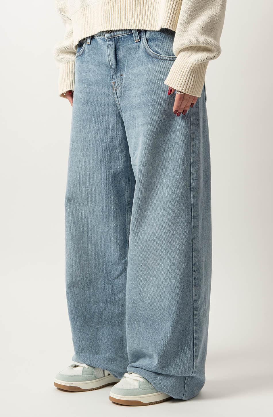 kaotiko Pantalón Baggy Oversize Denim Tienda