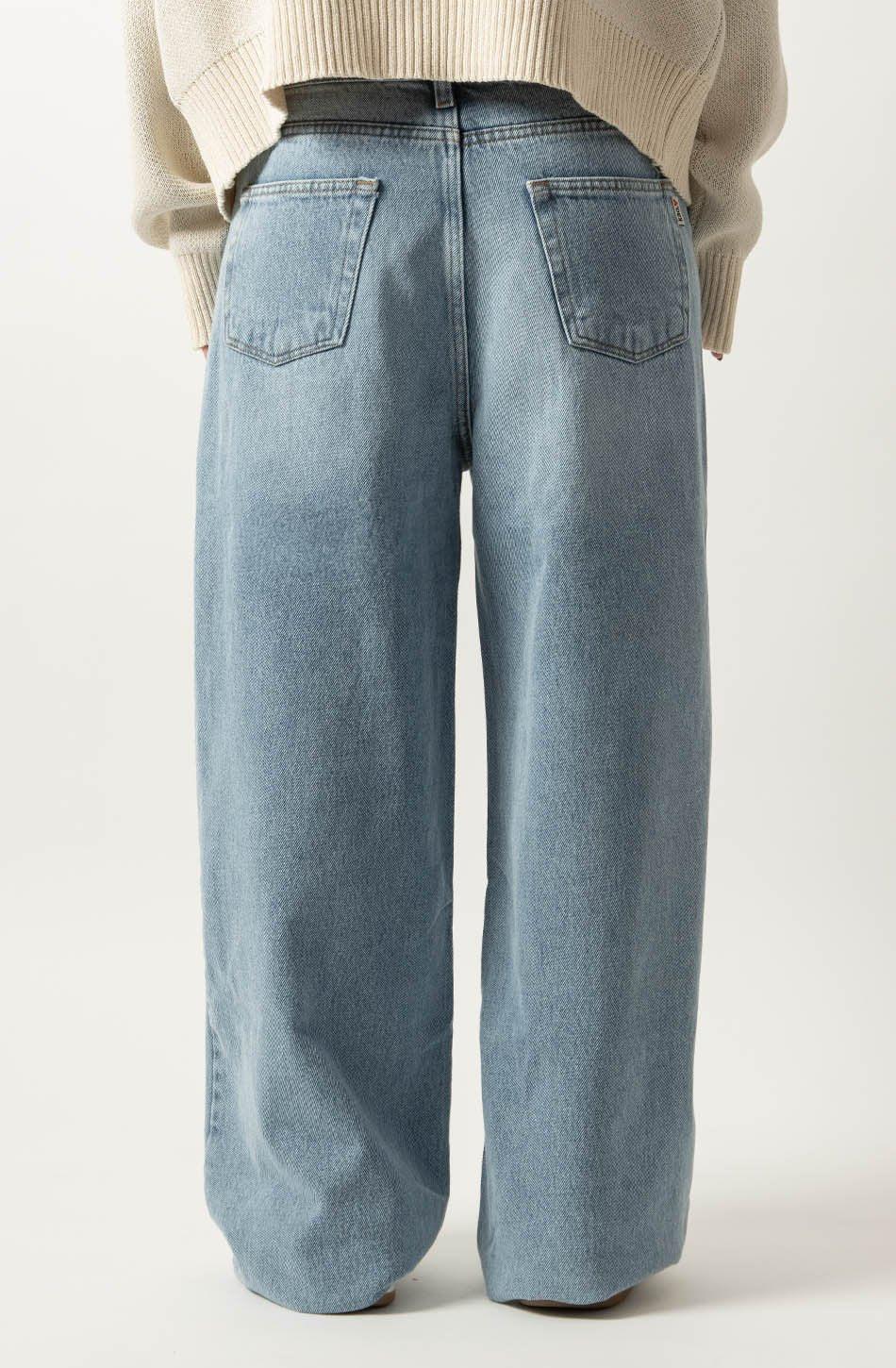 kaotiko Pantalón Baggy Oversize Denim Tienda