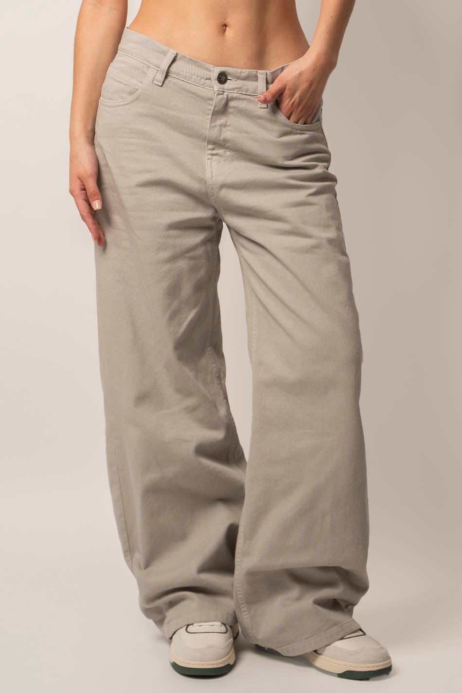 kaotiko Pantalón Baggy Oversize Stone Tienda