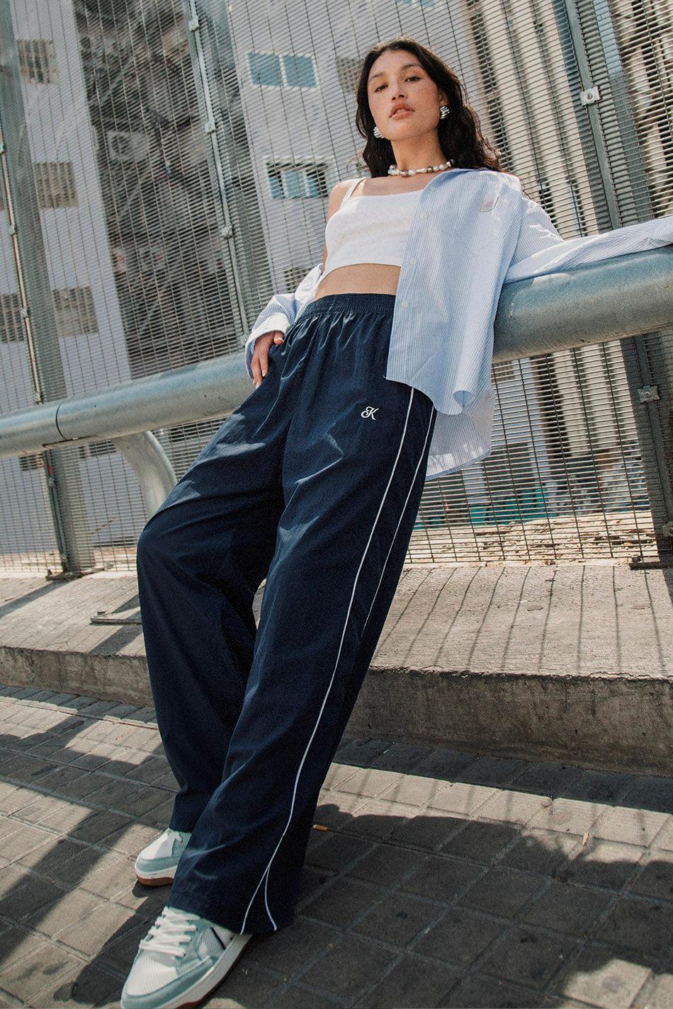kaotiko Pantalón Harper Navy Mejor oferta