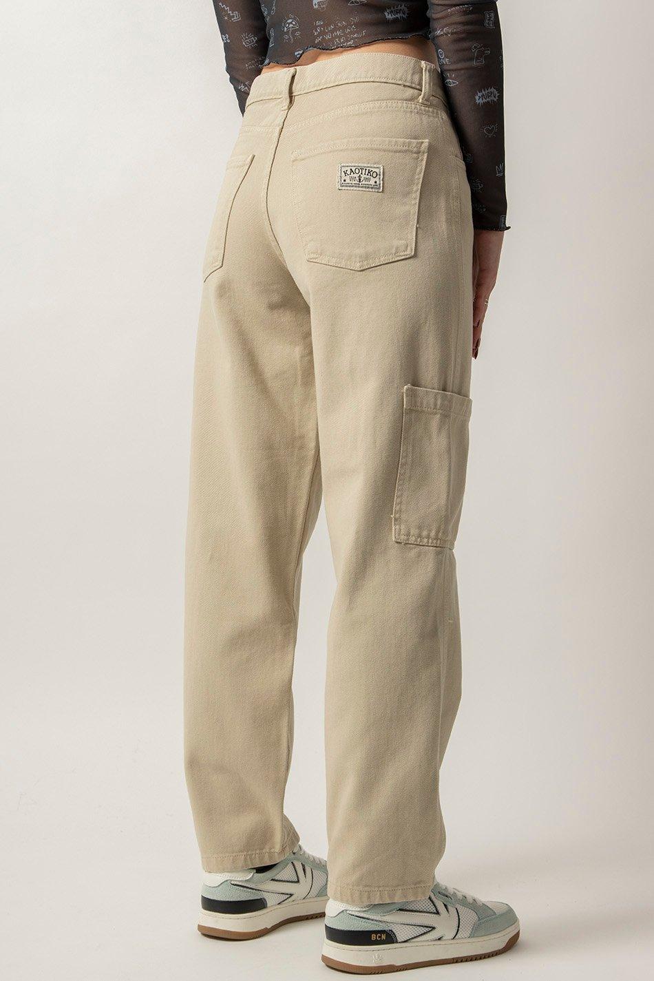 kaotiko Pantalón Factory Cream Envío gratis