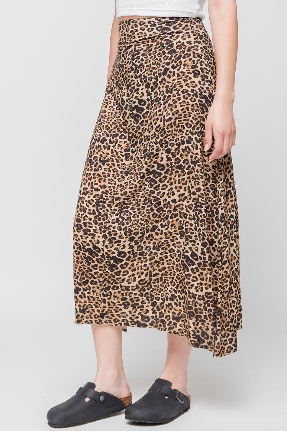 kaotiko Falda Larga Leopardo