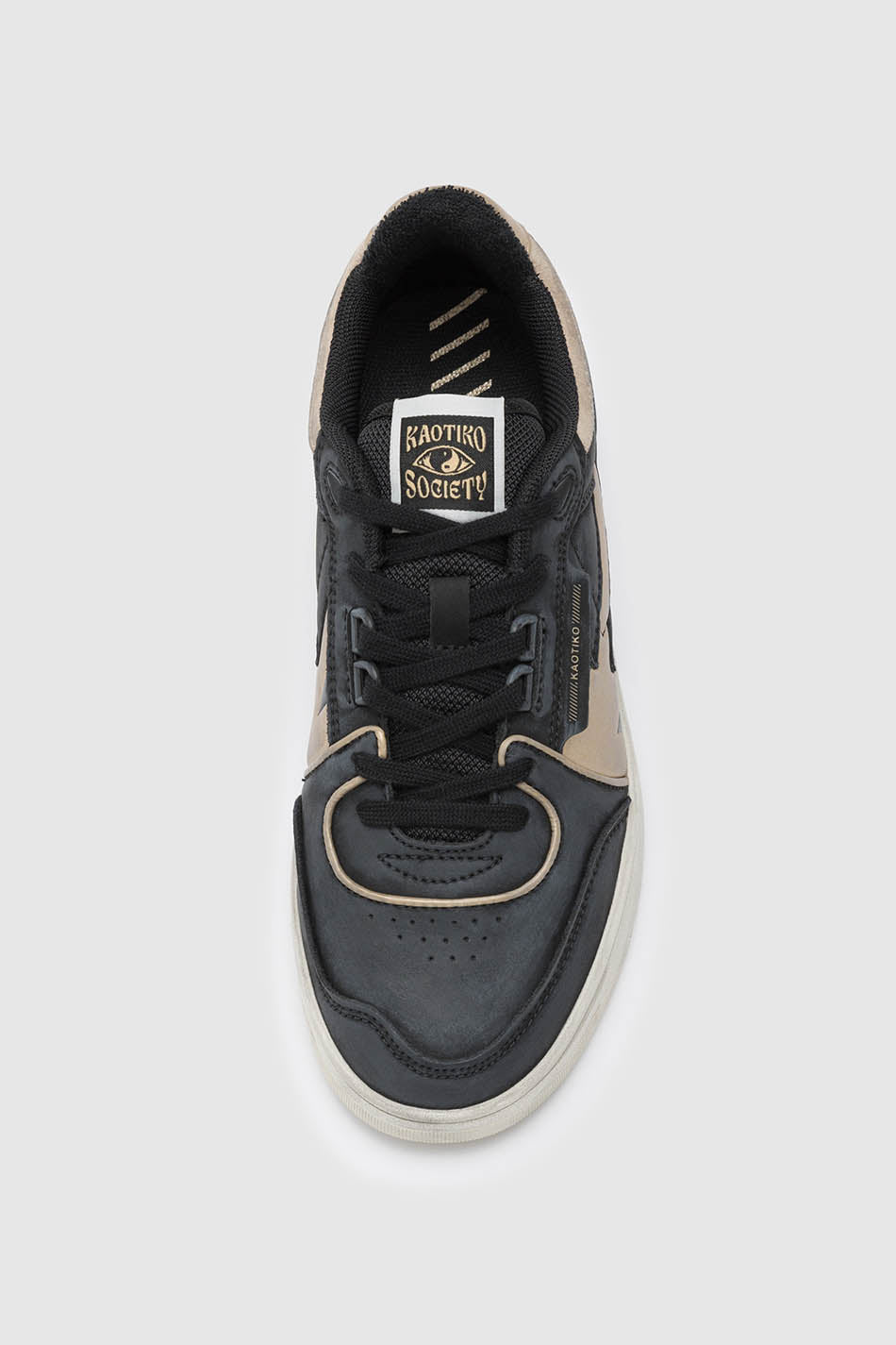 kaotiko Zapatillas Kaotiko Boston Piping Metal Black Última moda