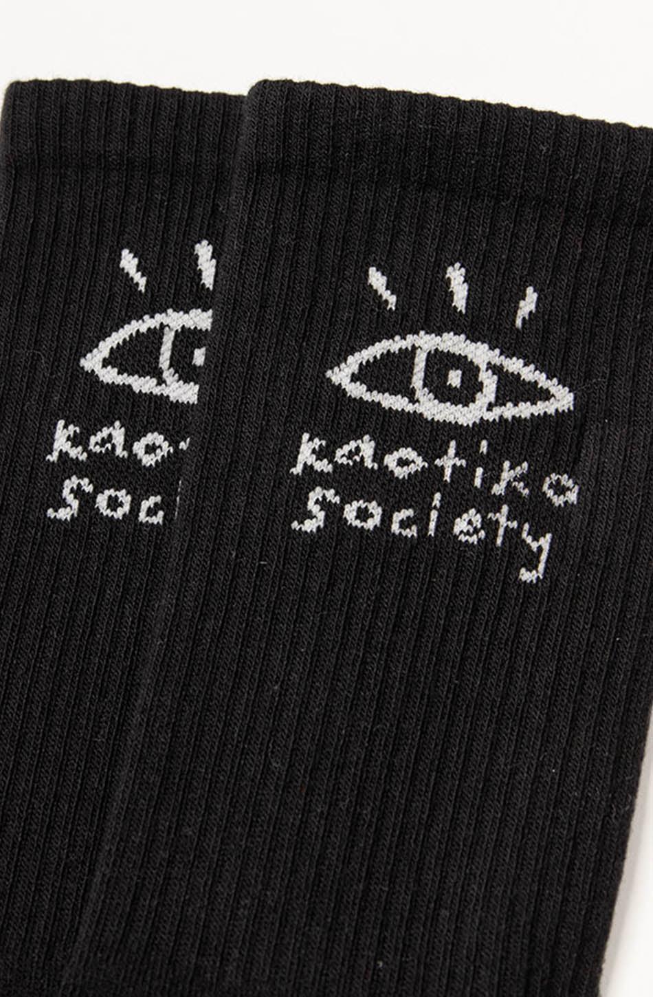 kaotiko Calcetín Eye Society Black En oferta