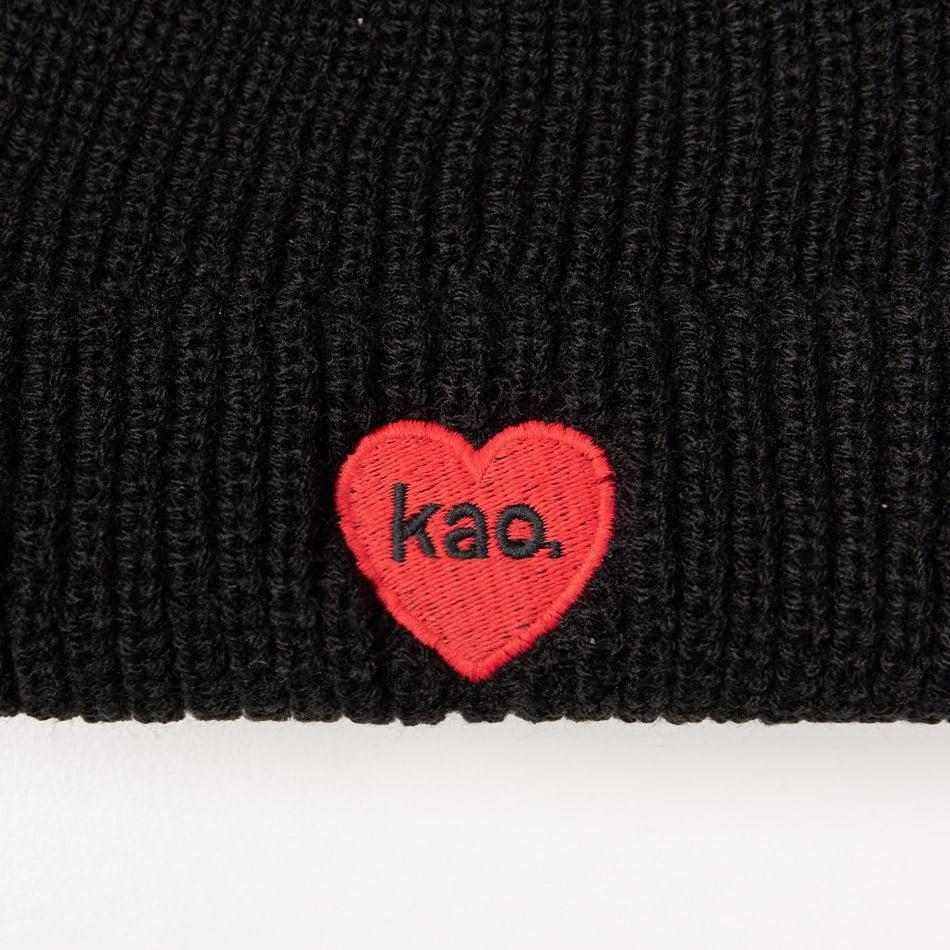 kaotiko Gorro Heart Red Kao Black Gran oferta