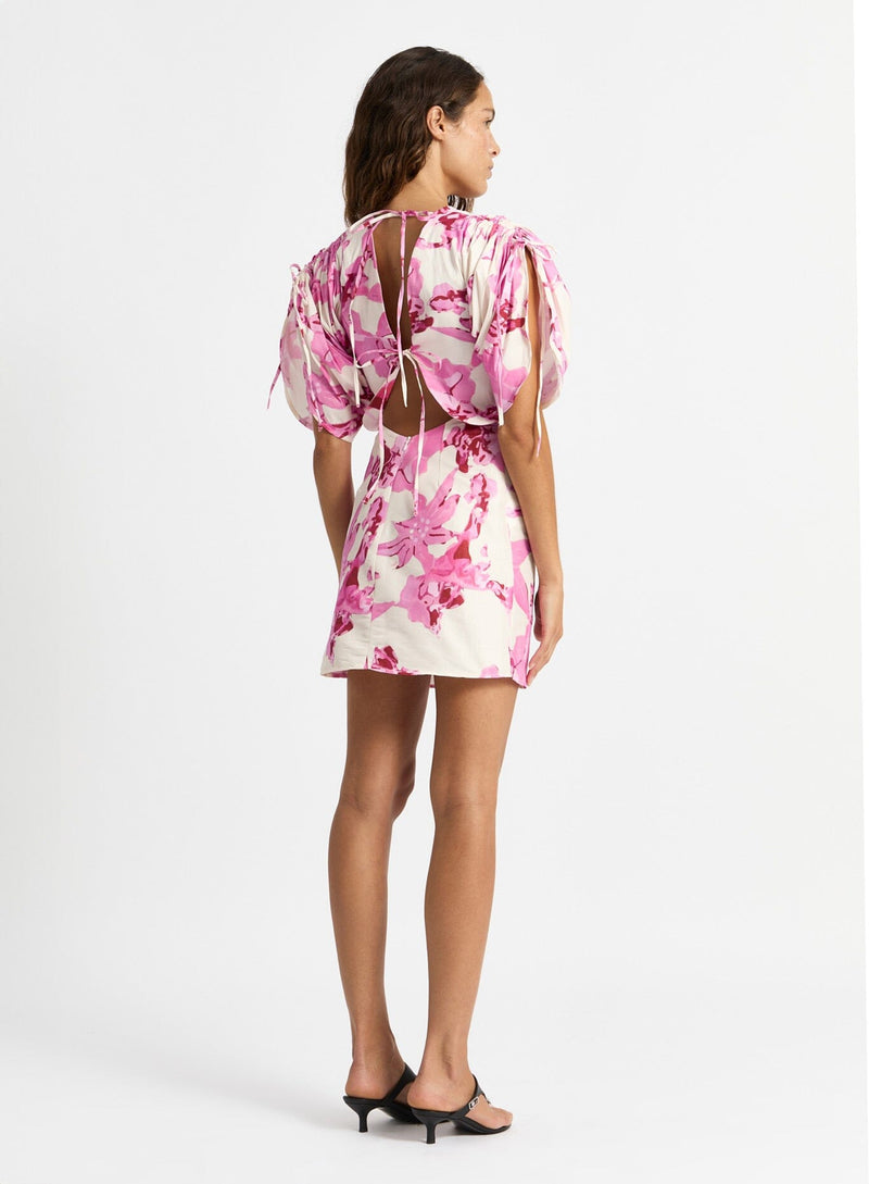 laagam IDUNA FLORA SHORT DRESS Rebajas de fábrica