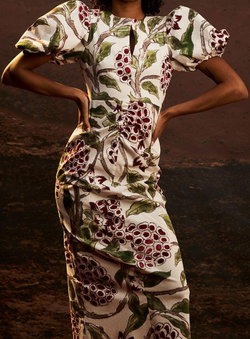 laagam PROVENCE GERD MIDI DRESS Oferta especial