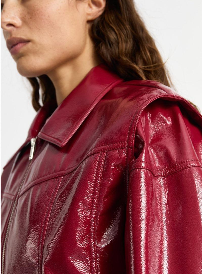 laagam CUPIDO RED BOMBER JACKET 2025