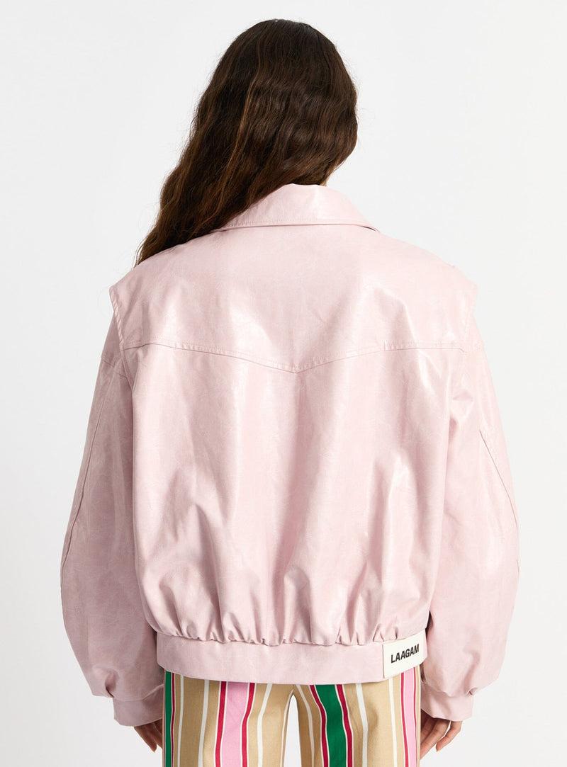 laagam CUPIDO PINK BOMBER JACKET Outlet