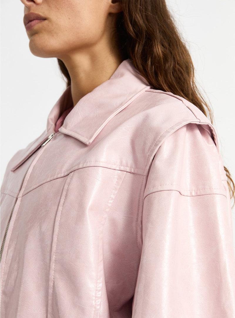 laagam CUPIDO PINK BOMBER JACKET Outlet