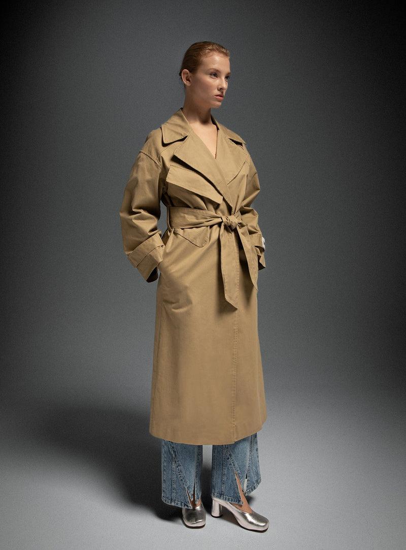 laagam TRENCH LONDRES BEIGE Outlet online