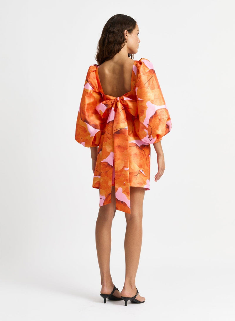 laagam LIZA FLEUR PUFF SLEEVE DRESS Gran oferta