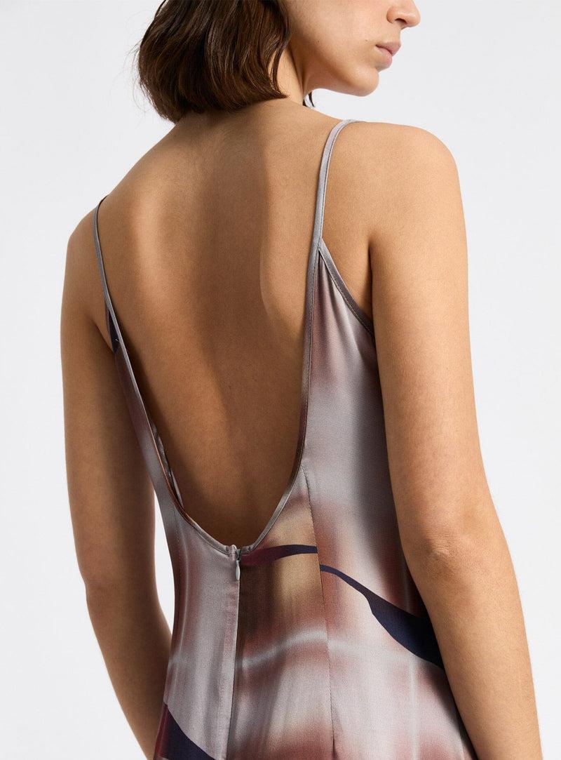 laagam GALLERY GREY STRAP MIDI DRESS Oferta especial de fábrica