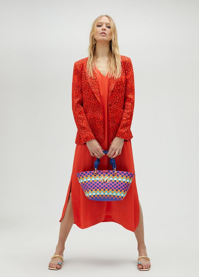 lola casademunt Vestido midi de tirantes Oferta especial
