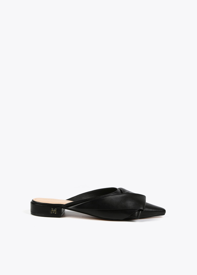 lola casademunt Mule con lazada Oferta especial de fábrica