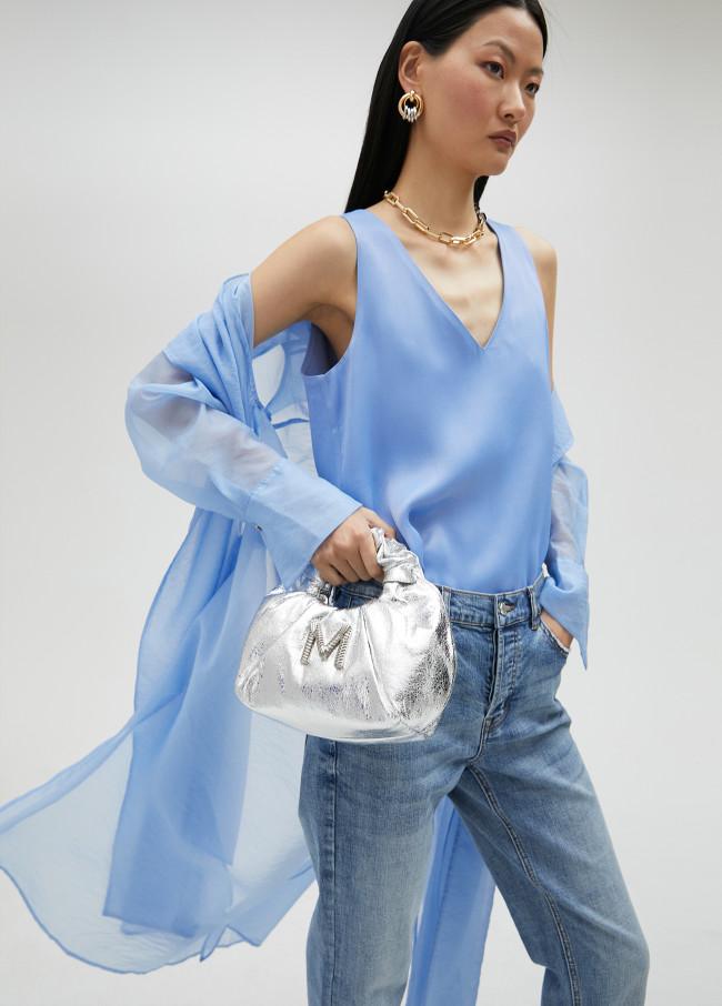 lola casademunt Mini bolso metalizado Liquidación