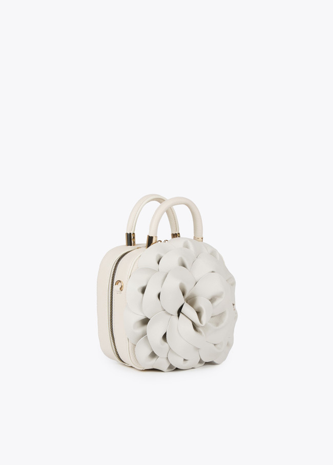lola casademunt Bolso flor efecto piel Ofertas de temporada